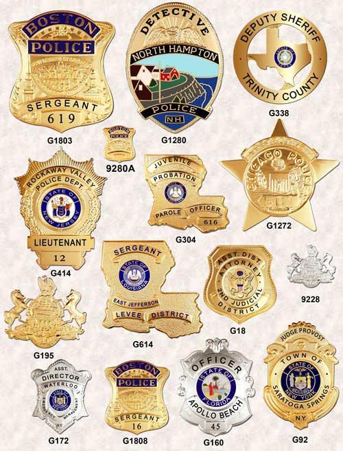 police badges GA-REL BADGE SHIELDS PAGE 3 GAREL