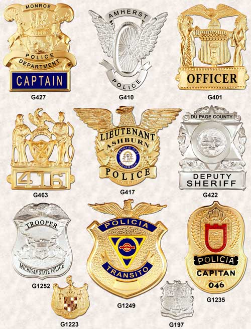 Police Badges GA-REL Hat Badges page 3 GAREL